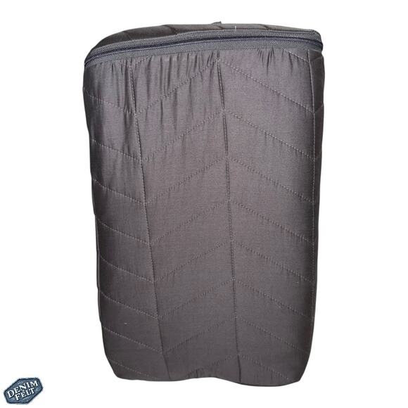 UGG Dawn King Quilt Set 3-Piece Ocean Blue | Cotton Washed Modern Bedding - Picture 2 of 12